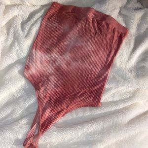 pink tie dye body suit💕